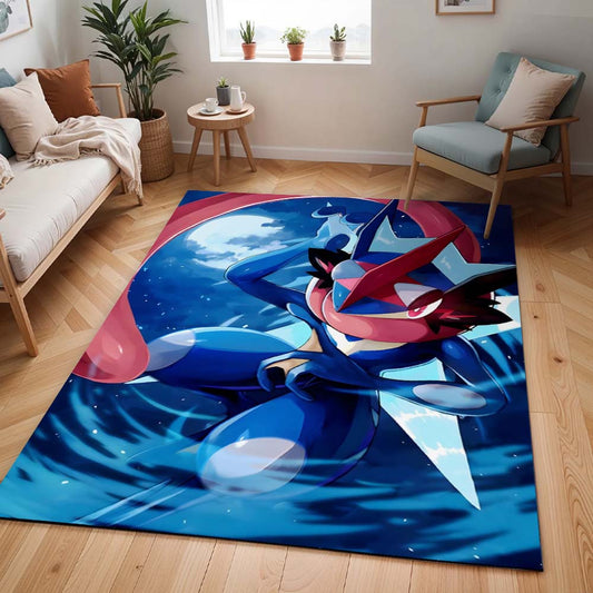 Quajutsu Pokémon  - Greninja Pokemon 4 Teppich - TOK