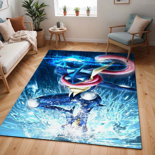 Quajutsu Pokémon  - Greninja Pokemon 6 Teppich - TOK