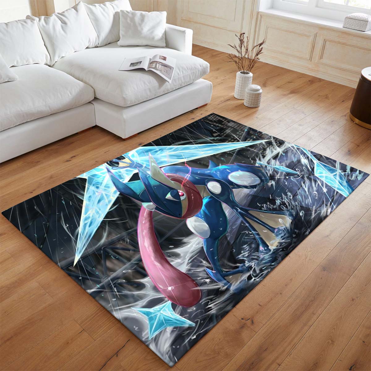 Quajutsu Pokémon  - Greninja Pokemon 7 Teppich - TOK 2
