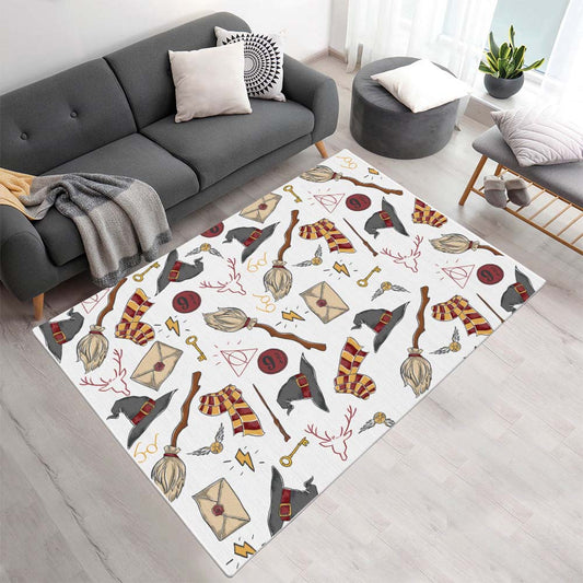 Haus Gryffindor Harry Potter Symbole Teppich - TOK