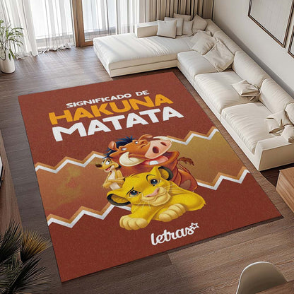 Hakuna Matata – Der König der Löwen – Charaktere 3 Teppich - TOK 2