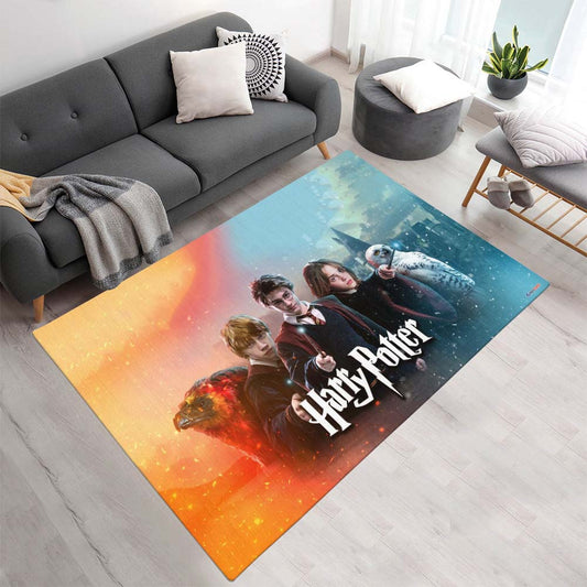 Harry Potter Charaktere Harry Hermine Ron Teppich - TOK
