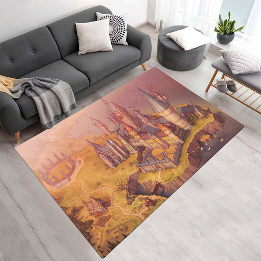 Harry Potter Schule von Hogwarts 4 Teppich - TOK