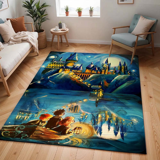 Harry Potter Schule von Hogwarts 9 Teppich - TOK