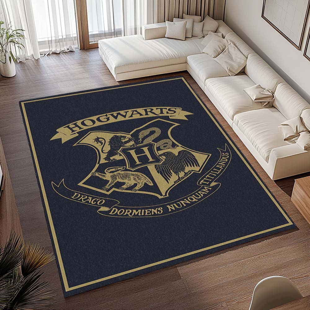 Harry Potter Schule von Hogwarts Logo 02 Teppich - TOK 2