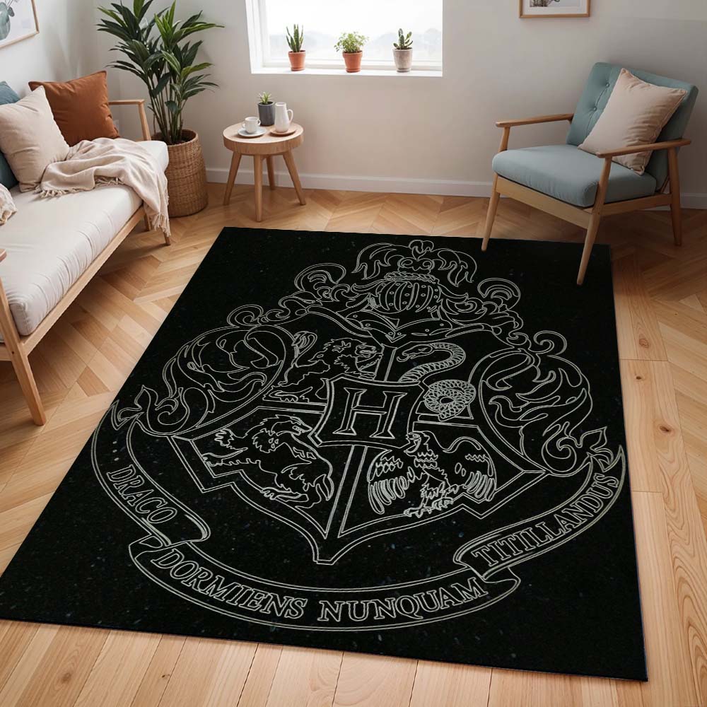 Harry Potter Schule von Hogwarts Logo 03 Teppich - TOK