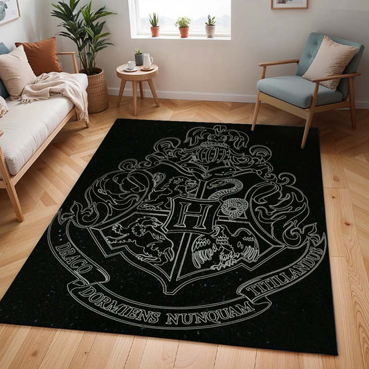 Harry Potter Schule von Hogwarts Logo 03 Teppich - TOK