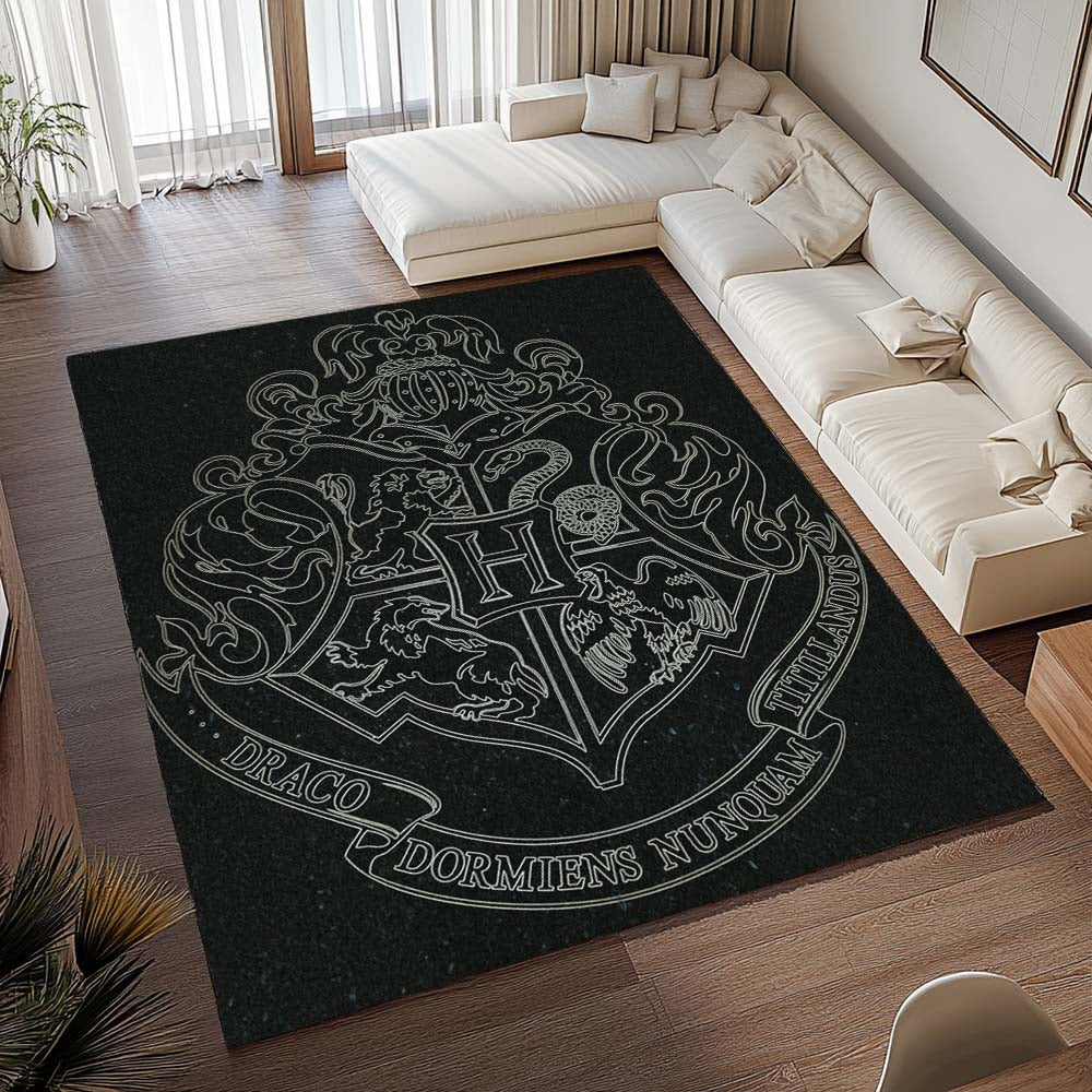 Harry Potter Schule von Hogwarts Logo 03 Teppich - TOK 2