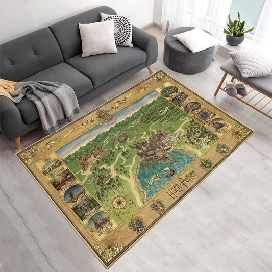 Harry Potter Karte des Rumtreibers Teppich - TOK
