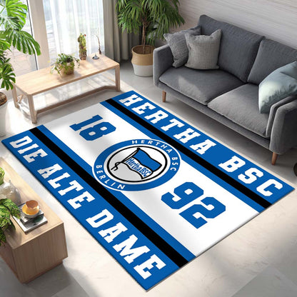 Hertha BSC - Hertha Berlin Teppich 17 - Teppich für Fans