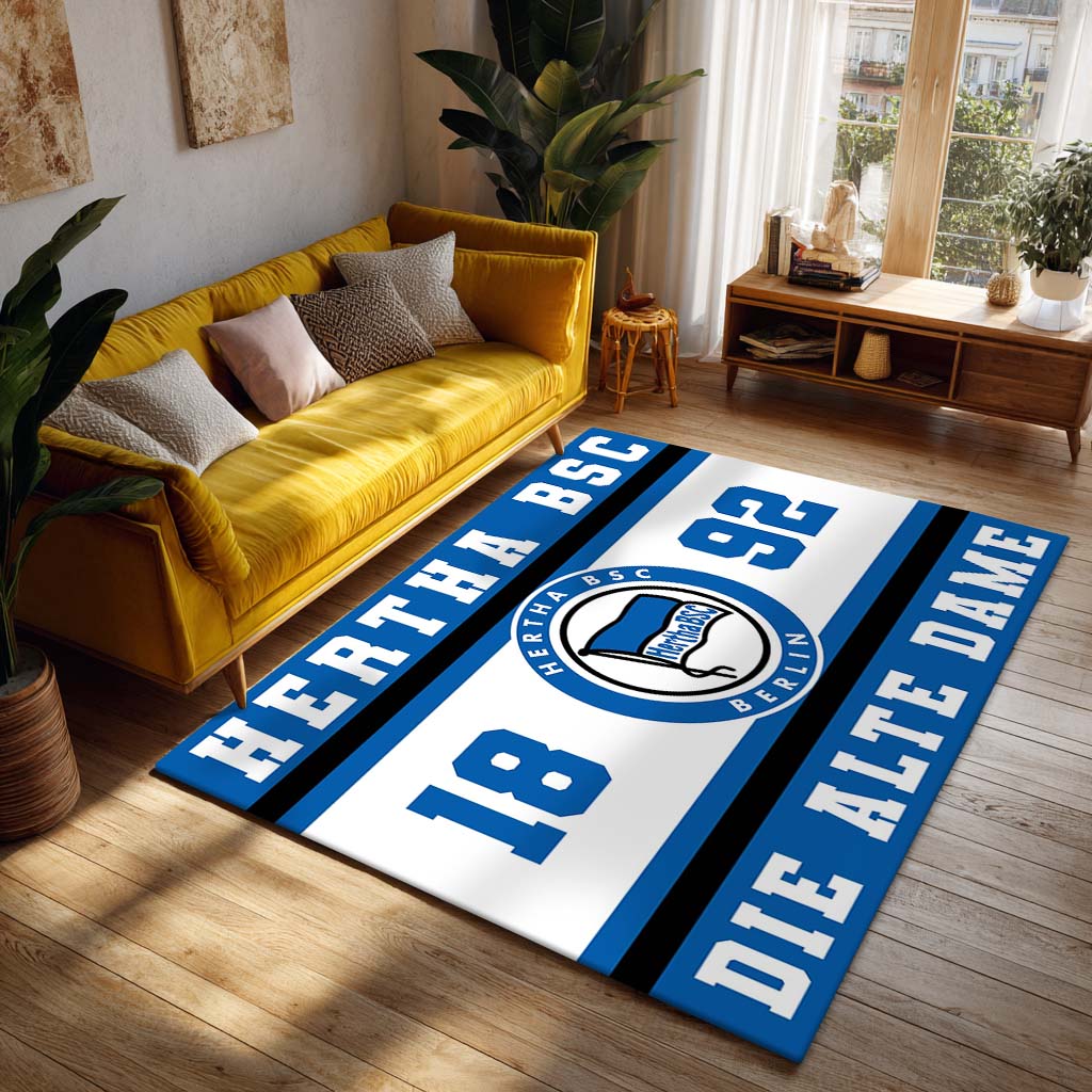 Hertha BSC - Hertha Berlin Teppich 17 - Teppich für Fans 2