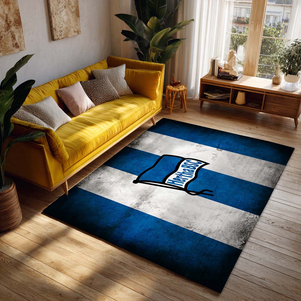 Hertha BSC - Hertha Berlin Teppich 26 - Teppich für Fans