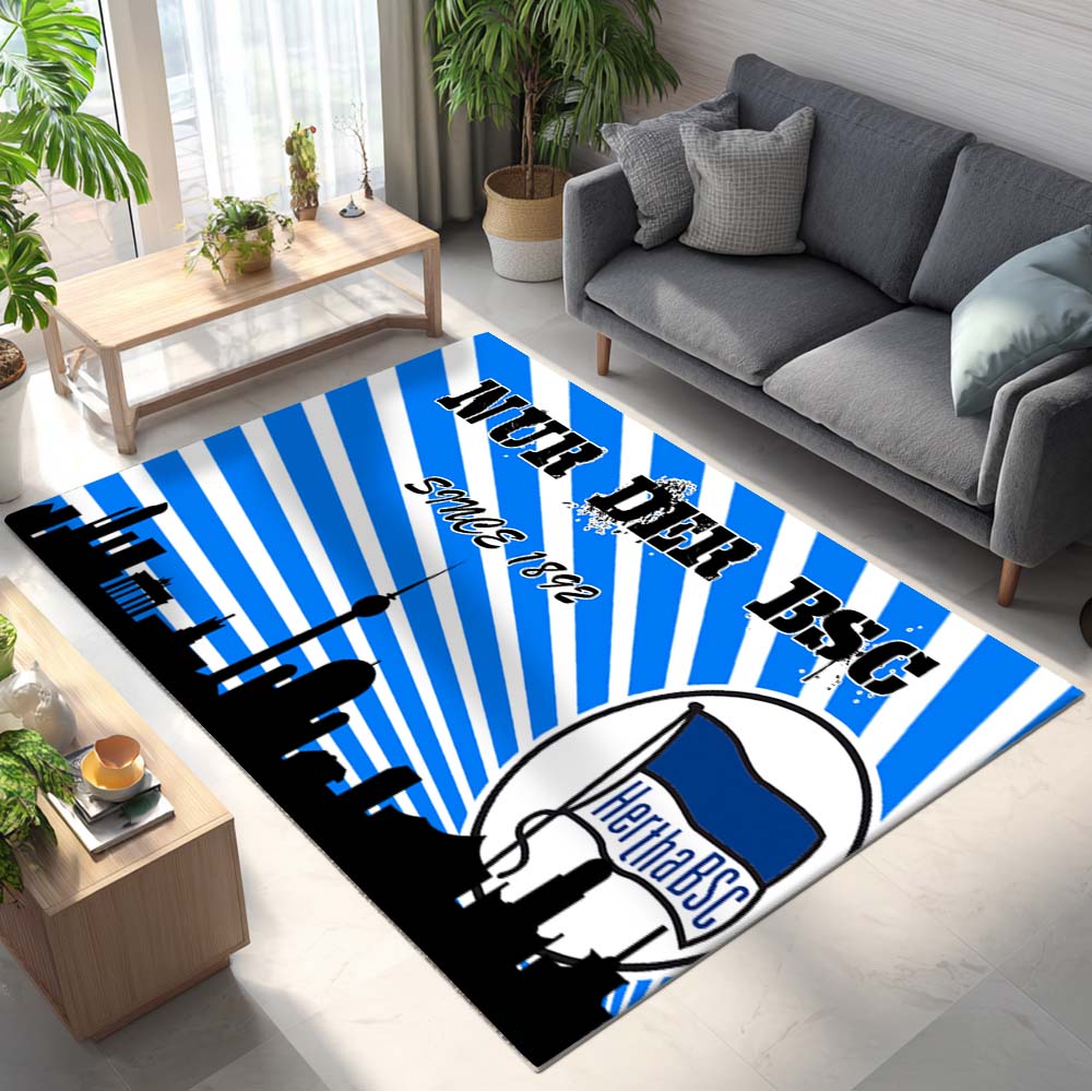 Hertha BSC - Hertha Berlin Teppich 37 - Teppich für Fans