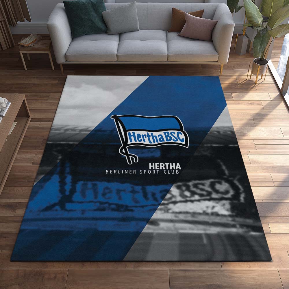 Hertha BSC - Hertha Berlin Teppich 25 - Teppich für Fans