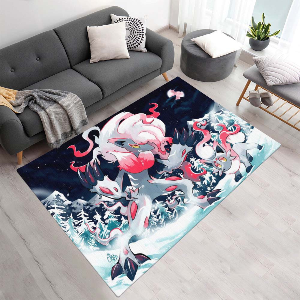 Hisui Zorua und Zoroark 6 Teppich - TOK