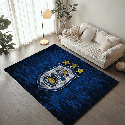 Huddersfield Town FC EFL Championship Blue Brick Wall Teppich