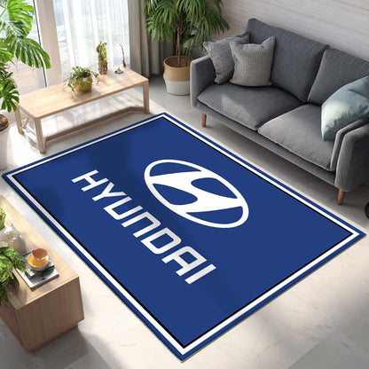 Hyundai Car 02 Teppich - Teppich mit Automotiv-Motiv