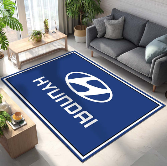 Hyundai Car 02 Teppich - Teppich mit Automotiv-Motiv