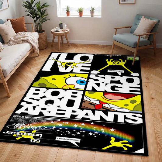 Ich liebe SpongeBob Schwammkopf – Charaktere Teppich - TOK
