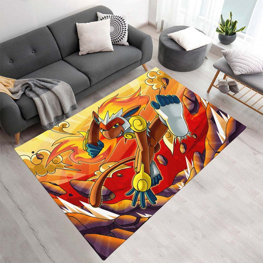 Panferno Pokémon  - Infernape Pokemon 5 Teppich - TOK