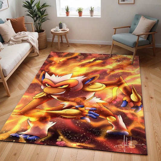 Panferno Pokémon  - Infernape Pokemon 7 Teppich - TOK