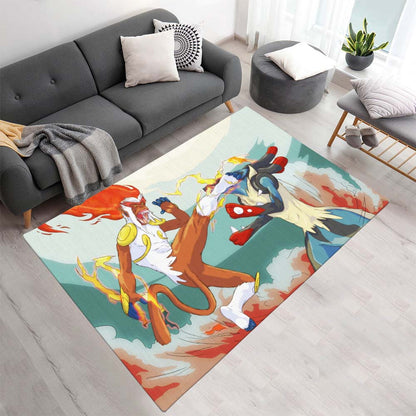 Panferno gegen Mega Lucario Teppich - TOK