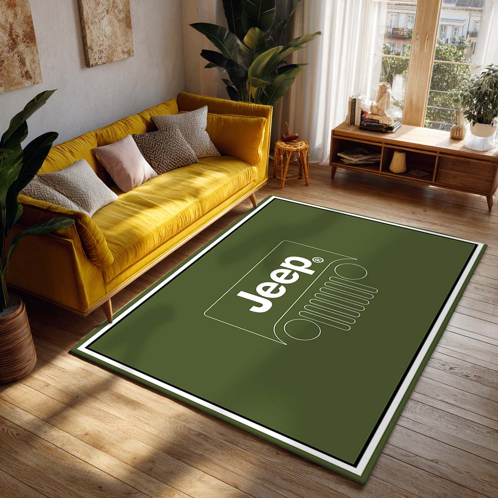 Jeep Car Teppich - Teppich mit Automotiv-Motiv-2