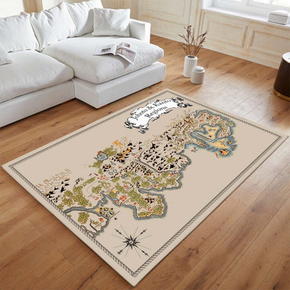 Johto und Kanto Regionen 1001 Teppich - TOK 2