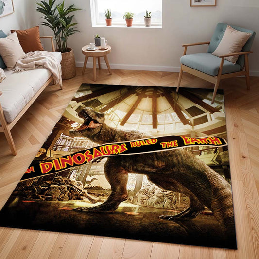 Jurassic World Dinosaurier im Museum Teppich - TOK
