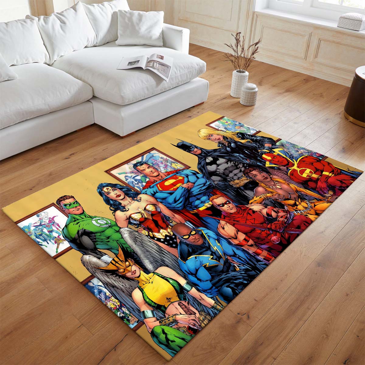Justice League Alle Charaktere 05 Teppich - TOK 2