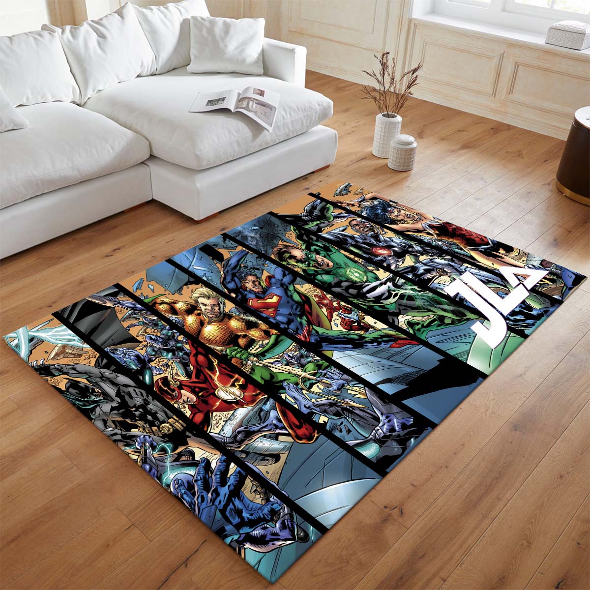 Justice League Alle Charaktere 06 Teppich - TOK 2