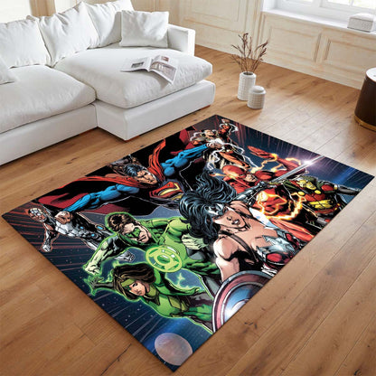 Justice League Alle Charaktere 08 Teppich - TOK 2
