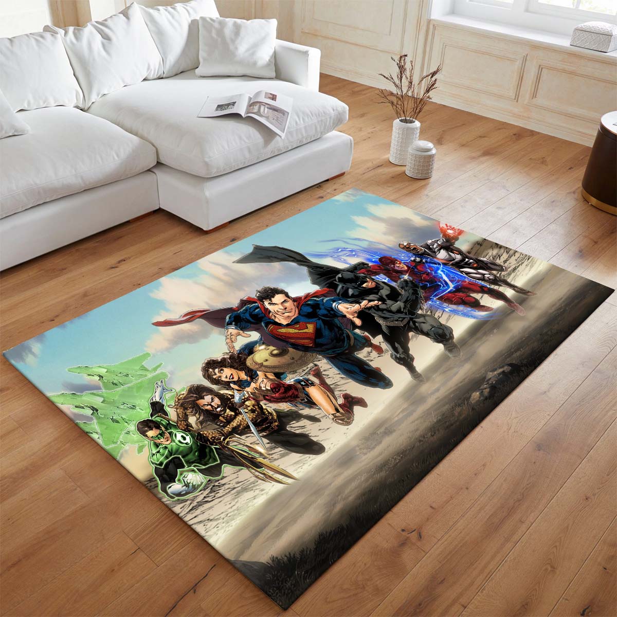 Justice League Alle Charaktere 09 Teppich - TOK 2
