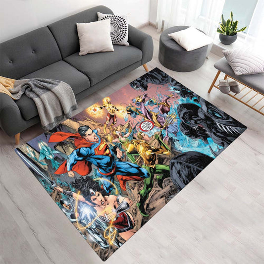Justice League Alle Charaktere 11 Teppich - TOK