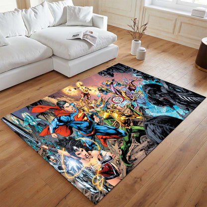 Justice League Alle Charaktere 11 Teppich - TOK 2