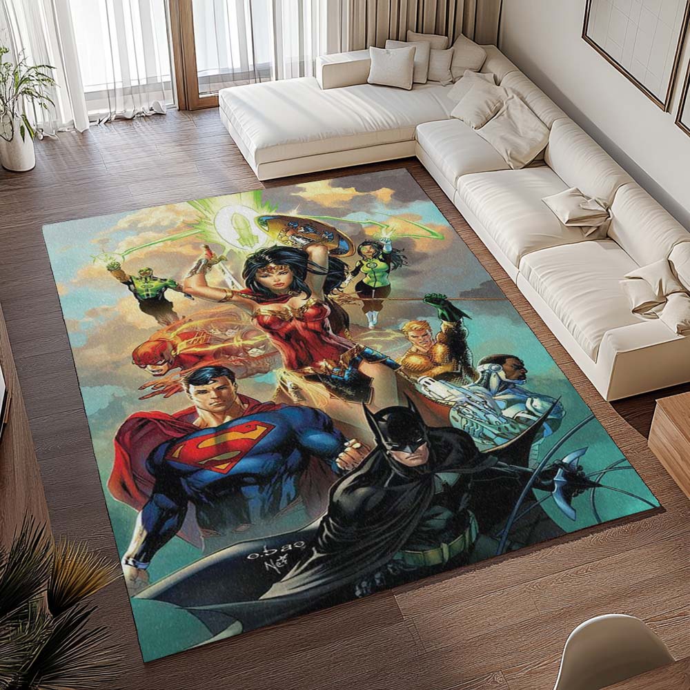Justice League Alle Charaktere 14 Teppich - TOK 2