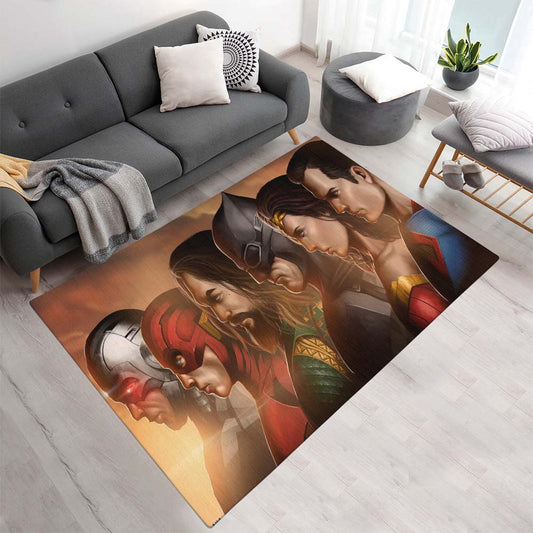 Justice League Alle Charaktere 16 Teppich - TOK