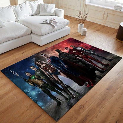 Justice League Alle Charaktere 21 Teppich - TOK 2