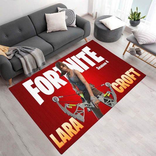 Lara Croft Tomb Raider Skin Fortnite Season 4 Teppich - TOK