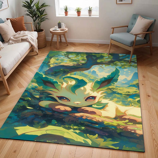 Folipurba Pokémon  - Leafeon Pokemon 3 Teppich - TOK