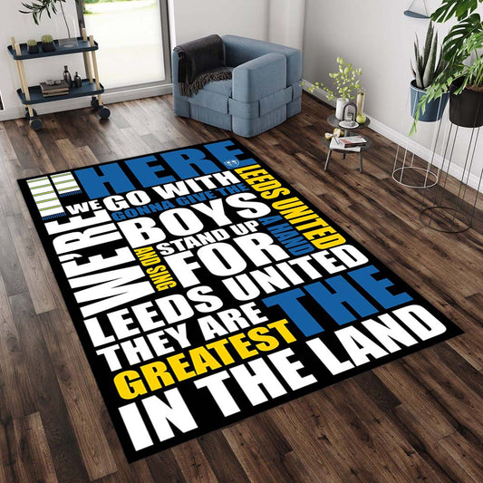 Leeds United FC EFL Championship 21 Teppich