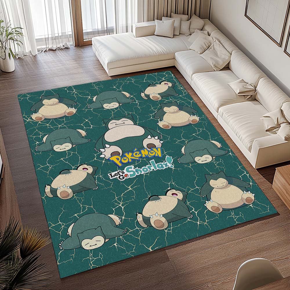 Los geht’s Relaxo Pokémon - Lets go Snorlax Pokemon Teppich - TOK 2