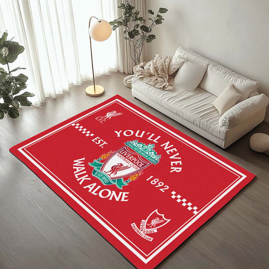 Liverpool FC You Never Walk Alone 12 Teppich