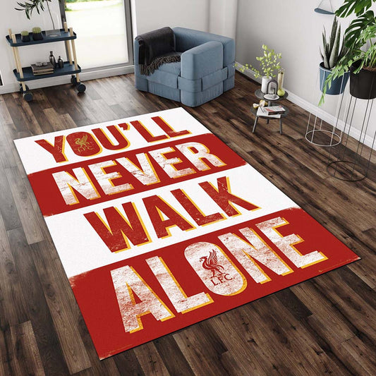 Liverpool FC You Never Walk Alone 14 Teppich