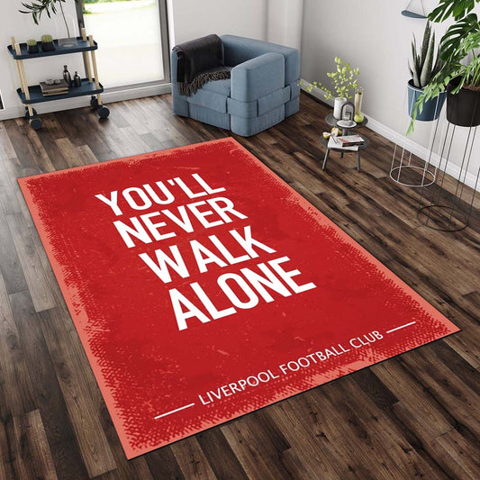 Liverpool FC You Never Walk Alone 15 Teppich