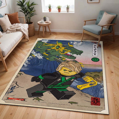Lloyd Ninjago Charakter 02 Teppich - TOK