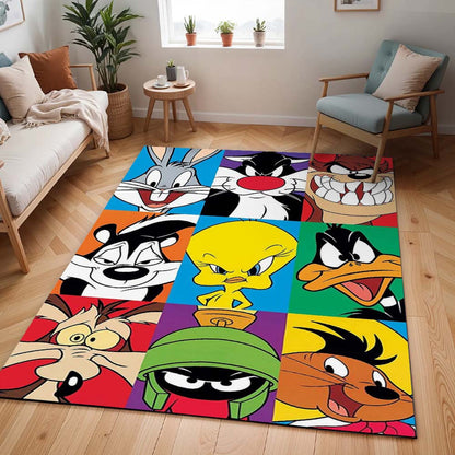 Looney Tunes – Alle Charaktere 03 Teppich - TOK