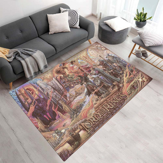 Der Herr der Ringe Kampf Teppich - TOK