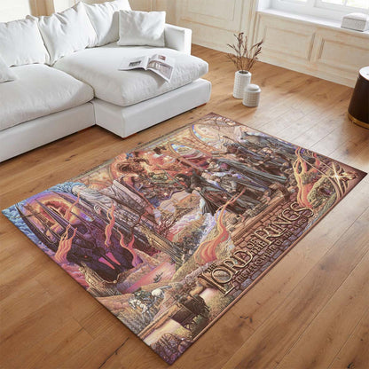 Der Herr der Ringe Kampf Teppich - TOK 2