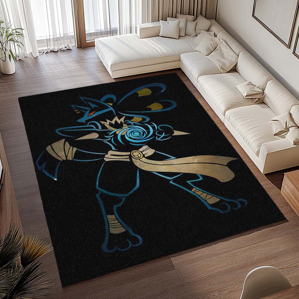 Lucario Pokémon  - Lucario Pokemon 14 Teppich - TOK 2
